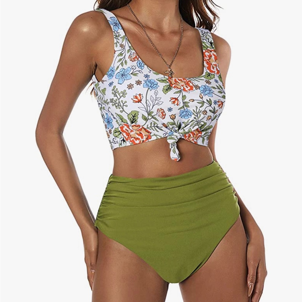 NEW bikini set scoop neck
